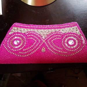 purse with beads